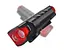 Велосипедный фонарь фара звонок FY-329Pro-2L2 (выносная кнопка, ЗУ micro USB, Waterproof, аккумулятор) - миниатюра 2