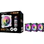 Комплект вентиляторів Darkflash INF24 3 in 1 Black (INF24 3IN1(PWM) black) - мініатюра 5