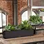 Вазон Lechuza Balconera Stone 100 пісочно-бежевий (15437) - мініатюра 5