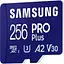Карта памяти Samsung microSDXC 256GB Class 10 UHS-I U3 V30 A2 PRO Plus + W/Reader (MB-MD256SB/WW) (112860) - миниатюра 4