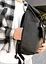 Чоловічий рюкзак Sambag RollTop Milton чорний 41 х 30 х 16 см (24251001m) - мініатюра 5