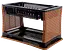 Cушка для посуды Violet House 0053 Ротанг BROWN 29х44х29 см (7008630) - миниатюра 2