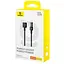 Дата кабель Baseus Gem Fast Charging USB to Type-C 100W (1m) (P10373002211) Cluster Black - мініатюра 3