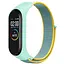 Ремешок Nylon New для Xiaomi Mi Band 3/4/5/6/7 Beryl / Yellow - миниатюра 1