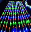 Гирлянда штора Водопад 480 RGB led 4.0х2.0м (прозрачный провод с удлинением) Цветная - миниатюра 5