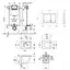 Набір Q-tap інсталяція 3 в 1 Nest QT0133M425 з панеллю змиву квадратною QT0111M06028CRM + унітаз з сидінням Tern QT1733052ERW - мініатюра 2