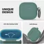 Чехол AhaStyle Colorful Silicone Case для AirPods 4 Midnight Green [133814] - миниатюра 3
