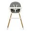 Стульчик для кормления 2в1 Hanert Liebe Grey - миниатюра 2