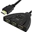 Перемикач комутатор HDMI 4K з 3 х в 1 порт спліттер switch (566194583) Чорний - мініатюра 1