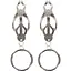Затискачі для сосків Taboom Butterfly Clamps With Ring 14 см сріблястий - мініатюра 1