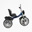 Трехколесный велосипед Best Trike BS-68096 с музыкальной фарой и корзиной синий - миниатюра 2