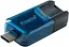 Флеш-накопичувач Kingston USB флеш накопичувач DataTraveler 80 M Blue/Black (DT80M/128GB) - мініатюра 3