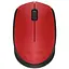 Миша бездротова Logitech M171 Red/чорний USB (2.4 GHz) 1000 dpi 3 кнопки 1xAA (910-004641) - мініатюра 1