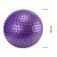 Мяч для фитнеса (фитбол) Cornix 55 см массажный Anti-Burst Violet XR-0468 - миниатюра 8