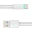 Кабель Usams SJ732 USB-A to USB-C 18W 1m White (SJ732USB02) [138975] - мініатюра 2
