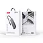 USB-Хаб XO HUB015 5 in 1 мultifunctional Docking Station Тьмяно-Прозорий - мініатюра 5