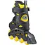 Ролики Rollerblade Fury 33-38 Black/Yellow (1012-07373500-800-33-38) - мініатюра 5