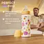 Бутылочка для кормления Chicco Perfect Easy пластиковая с силиконовой соской 4+, 330 мл желтая (20245.10) - миниатюра 4