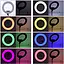 Селфі-лампа LED кільцева 33 см Voltronic MJ33 RGB - мініатюра 5