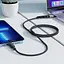 Кабель Acefast C22-05 USB-C to USB-C / magnetic aluminum alloy charging data cable Black - мініатюра 7