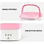 Стиральная машина UKC мини ведро MA2000 White Pink (16317) - миниатюра 2