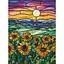Алмазна мозаїка Поле соняшників AMO8072, 30х40 см - мініатюра 1