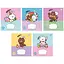 Зошити учнівські 12 аркушів клітинка Yes Line Friends. Sweetieland, 25 шт. в упаковці - мініатюра 1