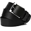 Ремінь шкіряний Grande Pelle чорний 120х3.8х0.5 см acs0032052 - мініатюра 1