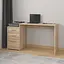 Компьютерный стол с ящиками id A-187 1385x756x502 мм Дуб сонома - миниатюра 1