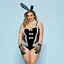 Еротичний костюм зайчика JSY P91102 Plus size - мініатюра 1