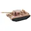 Танк 505-12E 24см, звук, свет,е здит, на батарейке Коричневый - миниатюра 2