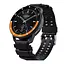 Безель Black-orange та силіконовий ремінець Sikai для смартгодинника Xiaomi Watch S3/S4  - мініатюра 2