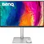 Монітор BenQ TFT 27` PD2730S, IPS, 5K, HDMI, DP, USB-C, USB-hub, HAS, Pivot, кол., білий - мініатюра 1