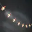 Гирлянда-струна Luca Lighting Санта с таймером 10 лампочек 1.3 м классический белый (8720967822850) - миниатюра 2