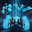 Трюковая радиоуправляемая машинка Stunt Car BY035 со светом и звуком - миниатюра 5