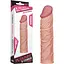 Насадка на пенис Lovetoy Pleasure 18.5 см телесный - миниатюра 1
