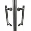Душевая кабина без поддона Koer SR SC03 -90x90x200-TR-01 прозрачное стекло Easy Clean 6 мм, хром KR5356, Универсальная, прозрачная, хром - миниатюра 6