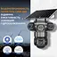 IP-камера уличная с аккумулятором и тройным объективом XON 4G 8000mAh Solar 1080P SmartCam (TCBSM23VB 3992) Черная - миниатюра 3