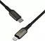 Кабель Proove Dense Metal Type-C to Lightning 27W (1m) black (CCDM27002101) - мініатюра 2