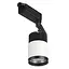 Светильник трековый поворотный LED 405/20W CW COB WH/BK Brille 32-039 - миниатюра 6