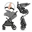 Прогулочная коляска Kinderkraft Grande City grey - миниатюра 4