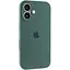 Чехол Epik Silicone Case Full Camera Protective AA для Apple iPhone 16 Plus 6.7 Зеленый/Pine green - миниатюра 1