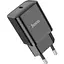 Сетевое зарядное устройство Hoco N27 Innovative 20W Black (783448) [125138] - миниатюра 2