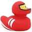 Уточка FunnyDucks Гонщик красный (1869) - миниатюра 4