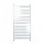 Полотенцесушитель водяной Heizung Париж WP 10/55 1125х550 мм 540 Вт Белый 30412 - миниатюра 1