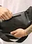 Большая мужская кожаная сумка на пояс бананка Sambag Tirso Max черная 38×17×6 см (81341101m) - миниатюра 4