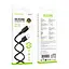 Дата кабель Borofone BX113 Lenny USB to Lightning 2.4A (3m) Black - мініатюра 6