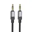 Кабель Hoco UPA32 Jack 3.5 to Jack 3.5 1 м черный - миниатюра 3