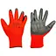 Рукавички робочі захисні стрейчові Китай 10" червоно-чорна (в упаковці 3 шт.) - мініатюра 1