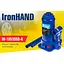 Домкрат гідравлічний телескопічний Iron Hand 5 т 185-358 мм 4.1 кг кейс (IH-185355D-K) - мініатюра 7